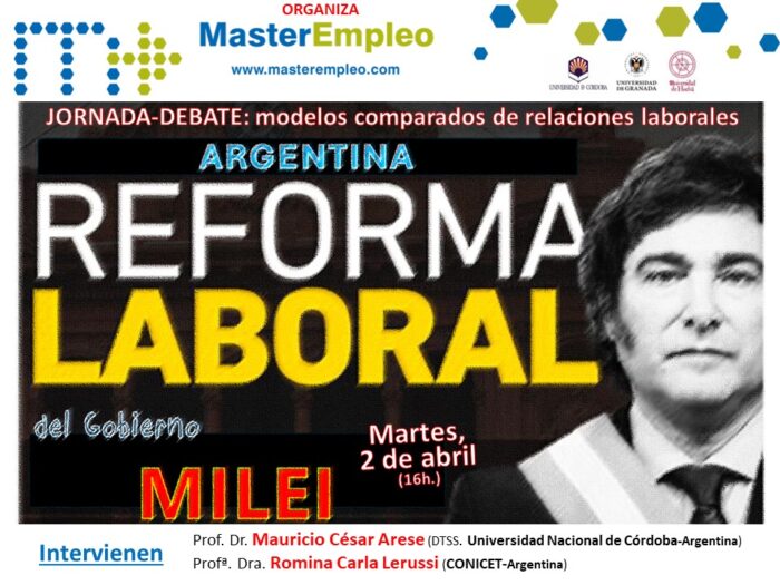 Reforma laboral Gobierno Milei